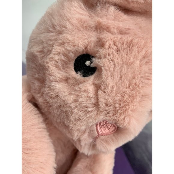 Spark your imagination Pink Rabbit BunnyJingle Rattle Embroidered Eyes and nose - Picture 2 of 10